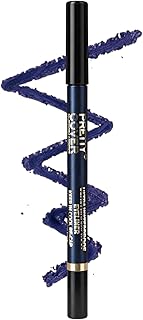 Bold Shade Kajal Eyeliner - 24HR Smudge-Proof Long-Lasting Eye Pencil (Blue)