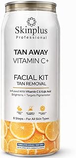 SKINPLUS Professional 8 Steps Facial Kit - For All Skin Types (VITAMIN C)