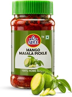 SREE FOODS Mango Pickle (Aam Achar) - Traditional Homemade Taste, Spicy & Tangy, Made with Premium Raw Mangoes & Natural Spices - No Artificial Preser