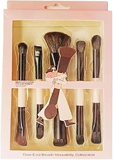 Makeup Brush 5 Pieces Set with Double Ended Face for Foundation Powder Brush (Pack of 5)