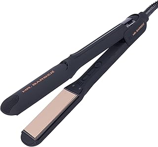 Mr. Barber Keratin Shine Pro Hair Straightener with Advanced Nano Titanium Technology & Fast Heating