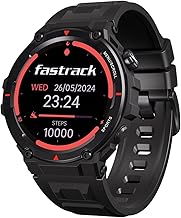 Fastrack Titan Xtreme PRO Smartwatch with 1.43 AMOLED Display with 466 * 466 Pixel Resolution|SingleSync BT Calling|AI Voice Assistant|100+ Sports Mod