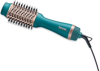 Beurer HC 45 2-in-1 Volumizing Hair Dryer Brush I 1000 Watt Power I Ceramic- Keratin coating ensures protection while styling I 2 Heat & 2 Speed Setti