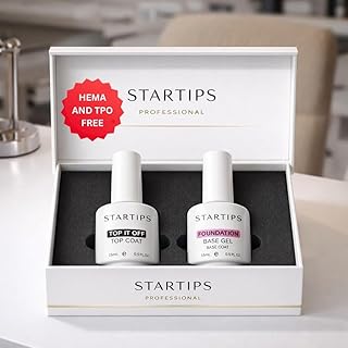 Nail Care Top Coat and Base Gel Foundation 15 ml | Pack of 2 | Chip Resisting Formula With High Shine & Full Coverage | Salon Finish | One Stroke Appl