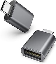 rts high Speed USB 3.0 to Type C OTG Adaptor 10Gbps, 2 Pack Compatible with Laptop Smartphone Tablet USB Pen Drive Flash Drive Chargers MacBook Air Pr