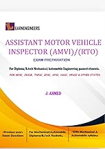 ASSISTANT MOTOR VEHICLE INSPECTOR (AMVI)/ RTO INSPECTOR COMPETITIVE EXAM E BOOK FOR MECHANICAL/AUTOMOBILE ENGG. STUDENTS