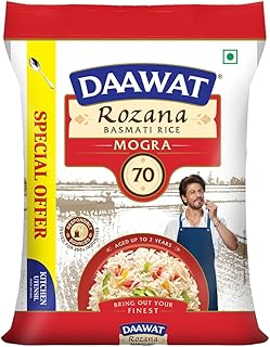 Daawat Mogra Basmati Rice - Rozana, 5kg Bag