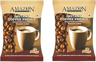 Atlantis 3 In 1 Instant Coffee Premix Powder Milk, Coffee And Sugar For Vending Machines 2 Kg Pack Of 1, Bag