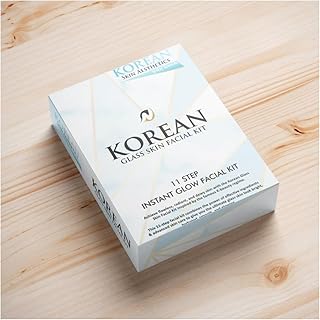 Korean Glass Skin Facial Kit | 11-Step K-Beauty Method For All Skin Types | Professional Korean Skincare Set For Brightening, Anti-Aging, And Acne| Ub