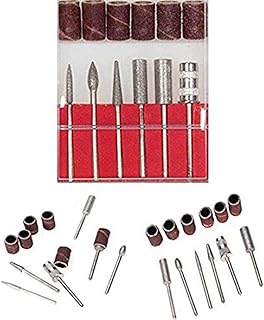DIY Crafts Design No # 1, Combo Sets For Naile Care, Electric Carbide File Drill Bit Nail Art Manicure Pedicure Work Tools for Nail DIY Work Do (Desig