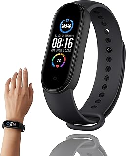 Drumstone (𝐒𝐏𝐄𝐂𝐈𝐀𝐋 𝟏𝟓 𝐘𝐄𝐀𝐑𝐒 𝐖𝐀𝐑𝐑𝐀𝐍𝐓𝐘 Smart Fitness Band with Heart Rate & Blood Pressure Monitor, Activity Tracker, Call & SMS Alerts, Sleep Tracking,