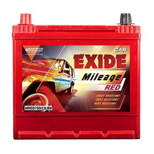 Exide Mileage Red MRED75D23LBH Car Battery