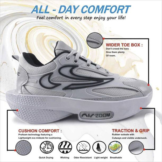 Stylish Lightweight Sneakers | Comfortable Running & Ca...