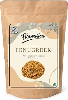 Flavourica Organic Methi Fenugreek Seeds | Whole Methi Dana Seeds | Indian Spices & Masala 5Kg