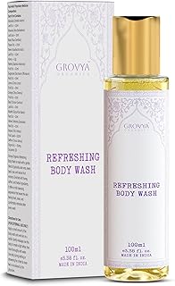 Refreshing Body Wash | Ayurvedic Herbal Formula with Aloe Vera, Neem & Rose | Mild Daily Cleansing & Fresh Feel | 100 ml