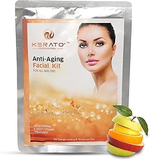 Anti Aging Facial kit For Instant Glow Suitable for All Skin Types, Complete Facial Kit for Glowing, Healthy Skin(62 GM)