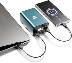 boAt EnergyShroom PB600 PowerPulse 27000mAh Power Bank| 160W Total Output, 2xUSB-C (2-Way Port), 2xUSB-A Port, 100W Type-C to C Cable, Compatible w/La