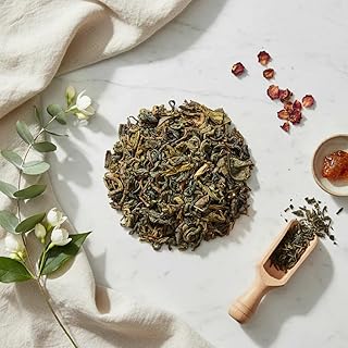 Dancing Leaf Green Tea - Pure Antioxidant Wellness, Premium Classic Green Tea Leaves with Fresh Vegetal Flavor & Natural Sweetness, Rich in EGCG for M