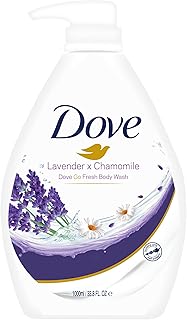 Dove Lavender & Chamomile Go Fresh Body Wash with Relaxing Floral Scent, 1L