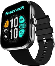 Fastrack Discovery Smart Watch, 4.9 CM AMOLED Display, SingleSync BT Calling, Built-in GPS, 100+ Multisport, Auto Recognition of Multisport, 5 Days Ba