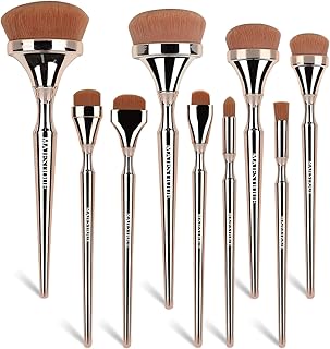 Majestique Premium Makeup Brush Set – Ultra Soft Synthetic Bristles & Cruelty-free | Multifunctional Makeup Brushes Set for Foundation, Concealers, Ey