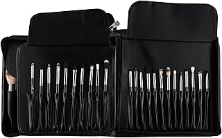 London Prime 38 Pcs Professional Makeup Brush Set with Belt | Full Makeup Kit Set for Women | Foundation, Eyeshadow, Blush, Concealer, Eyebrow Brushes