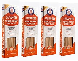 GRAIN SHAKTI OSAKA JAPANESE WHOLE WHEAT NOODLES | 100% Healthy Atta | No Preservatives | 100% Vegetarian | Get Ready in Just 10 Minutes | Serves 4-5 M