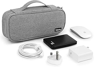 Gadget Organizer Case Electronic Accessories Organizer Bag Tech Kit Organizer Travel Organizer for Cables Charger Power Cord Power Bank Hard Disk (Gre
