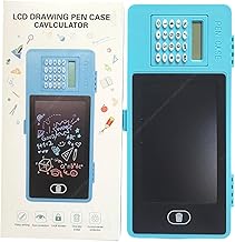 SMART BEAUTY LCD Drawing Pen Case with Calculator | Digital Writing Pad Pencil Box for Kids & Students | Reusable E-Writing Board with One-Key Erase &