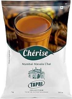 Cherise Tapri Premium Mumbai Masala Chai, Instant Tea Premix (1 kg Pouch)