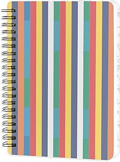 Hard Cover Wiro Notebook Diary For Girls and Women | 192 Ruled Undated Pages, 80 GSM Paper | A5 Size Spiral Notebook For Office, College & Daily Notes