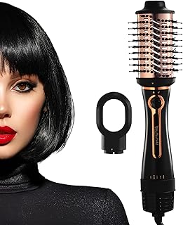 Urban yog MakeMeeBold 3-in-1 Hot Air Brush| 1.5-inch Barrel | Hair Dryer Hair Straightener Volumizer Blow Dryer Styling Tool,1200 Watt | Gifts for Wom