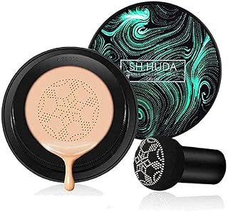 3 in 1 Mushroom Head Air Cushion Long Lasting, Waterproof, Natural Finish Foundation Concealer Cream for Women