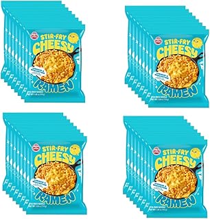 OTOKI Cheesy Ramen Korean Style Instant Noodles Cheddar & Mascarpone Flavor 110g, Carton of 32 (3.520 kg) | Veg & Authentic Korean Ramen Noodles | The