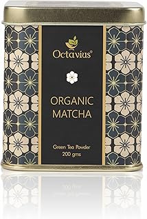 Octavius Japanese Matcha Green Tea Powder | Culinary Grade | 100% USDA Organic | Pure And Natural | Antioxidant Rich Health Drink | Helps Weight Loss
