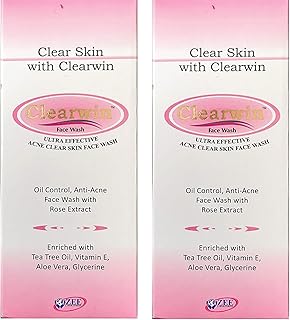 ZEE Clearwin Ultra Effective Acne Clear Skin Face Wash (Pack of 2)