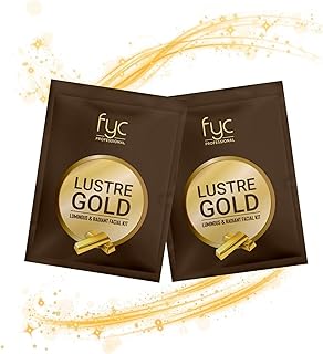 FYC Professional Yavi Cosmetics Luster Gold Pouch Facial Kit - Pouches