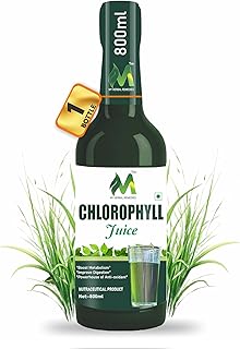 My Herbal Remedies Liquid Chlorophyll Juice | 800ml | Natural Detox & Energy Booster | Internal Deodorant for Digestion & Skin Health | Vegan & Organi