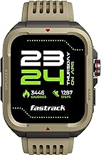 Fastrack Active Rugged Smartwatch with 1.83" UltraVU HD Display|SingleSync BT Calling|Functional Crown|100+ Sports Modes|AI Coach|Auto Multisport Reco