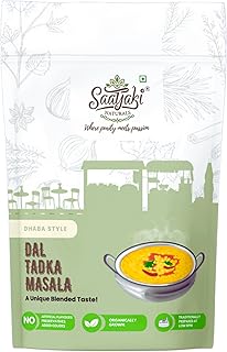 Saatyaki Naturals Dal Tadka Masala -50gm | Authentic Indian Spice Blend for tadka dal, curries, Marinades & Indian Recipes|Homemade Style, Freshly Gro