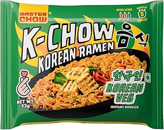 Masterchow K-chow Korean Veg Instant Ramen Noodles - 92g