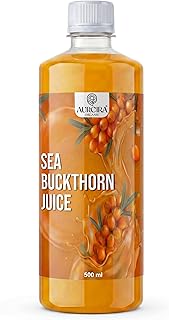 AURCIRA ORGANIC Sea Buckthorn Juice | Himalayan Sea Buckthorn Berry Juice | Rich in Omega 3, 6, 7& 9 | High Vitamin C Immunity Booster Drink | Natural