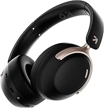 GOBOULT Soniq Over Ear Bluetooth Headphones with 70H Playtime, 40mm Bass Drivers, Zen™ ENC Mic, Type-C Fast Charging, Dual Pairing, AUX, Wireless Head