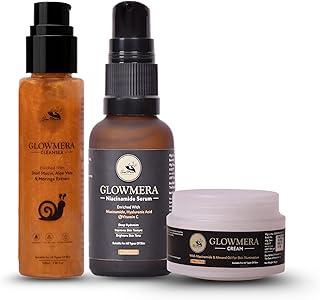 Hydration & Barrier Repair Skincare Kit | Face Cleanser + Niacinamide Serum + Illuminating Cream | Deep Hydration, Skin Barrier Strength & All-Day Pro