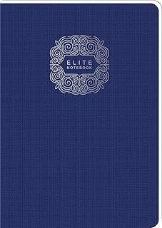 Pragya Elite Collection | Notebook Journal for office and personal notes | B5 (17.6x25 CM), 120 Numbered Pages | Textured Cover and Thread Sewn Pages