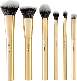 MARS Artist's Arsenal Makeup Brush Set for Professional Makeup | Eyeshadow Blending Brushes (3pcs) | Foundation, Blush, Powder and Foundation Brush (1
