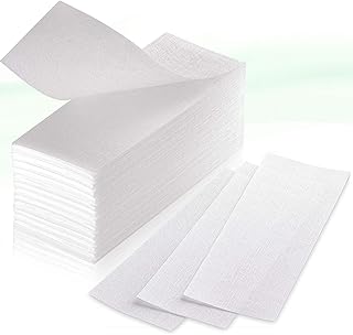 Depilatory Wax Strips – Non-Woven Disposable Paper Sheets, Large Size Smooth Surface Epilator Strips for Body and Facial Hair Removal, Unisex Adults 4