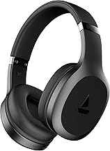 Boat Rockerz 412, 60H Battery, 40Mm Drivers, 40Ms Low Latency, ENx Tech, Stream Ad Free Music via App Support, Bluetooth Headphones, Wireless Over Ear