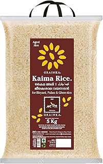 Grainka Kaima Rice || 5 KG || Aged Grain || NO Pesticides. NO Chemicals (5 Kg, Pack of 1)