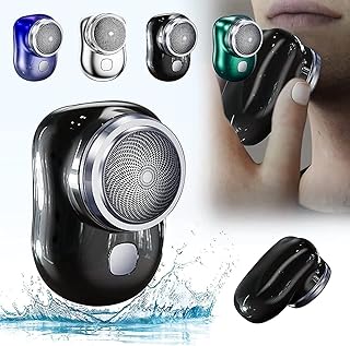 Mini Electric Shaver For Men And Women - Compact, Portable Precision Trimmer, Wet & Dry Use, Usb Rechargeable, One-Button Operation For Travel & Home
